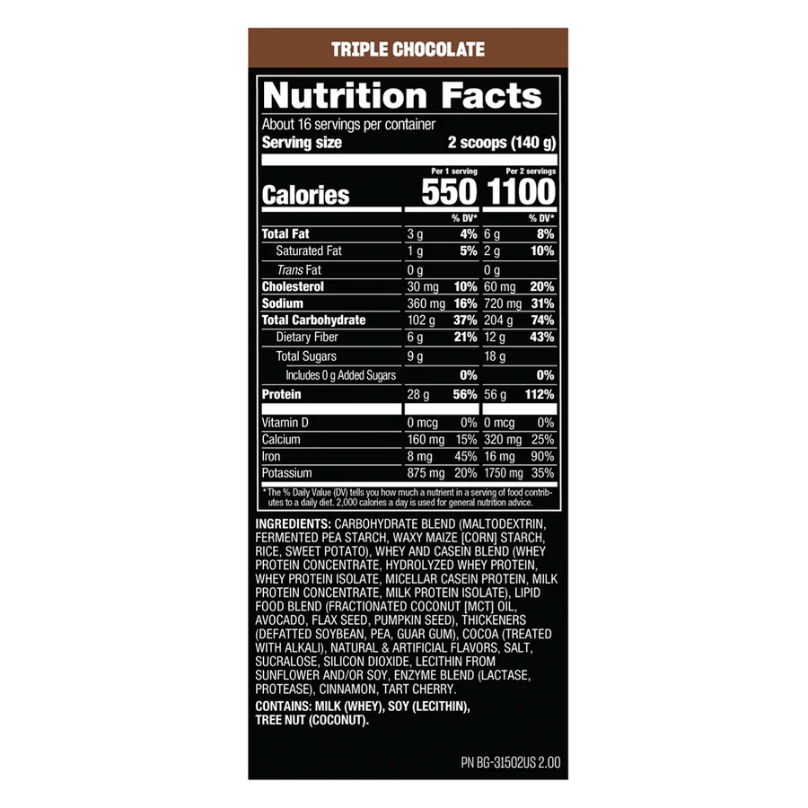 Mutant Mass 15lb - Bemoxie Supplements