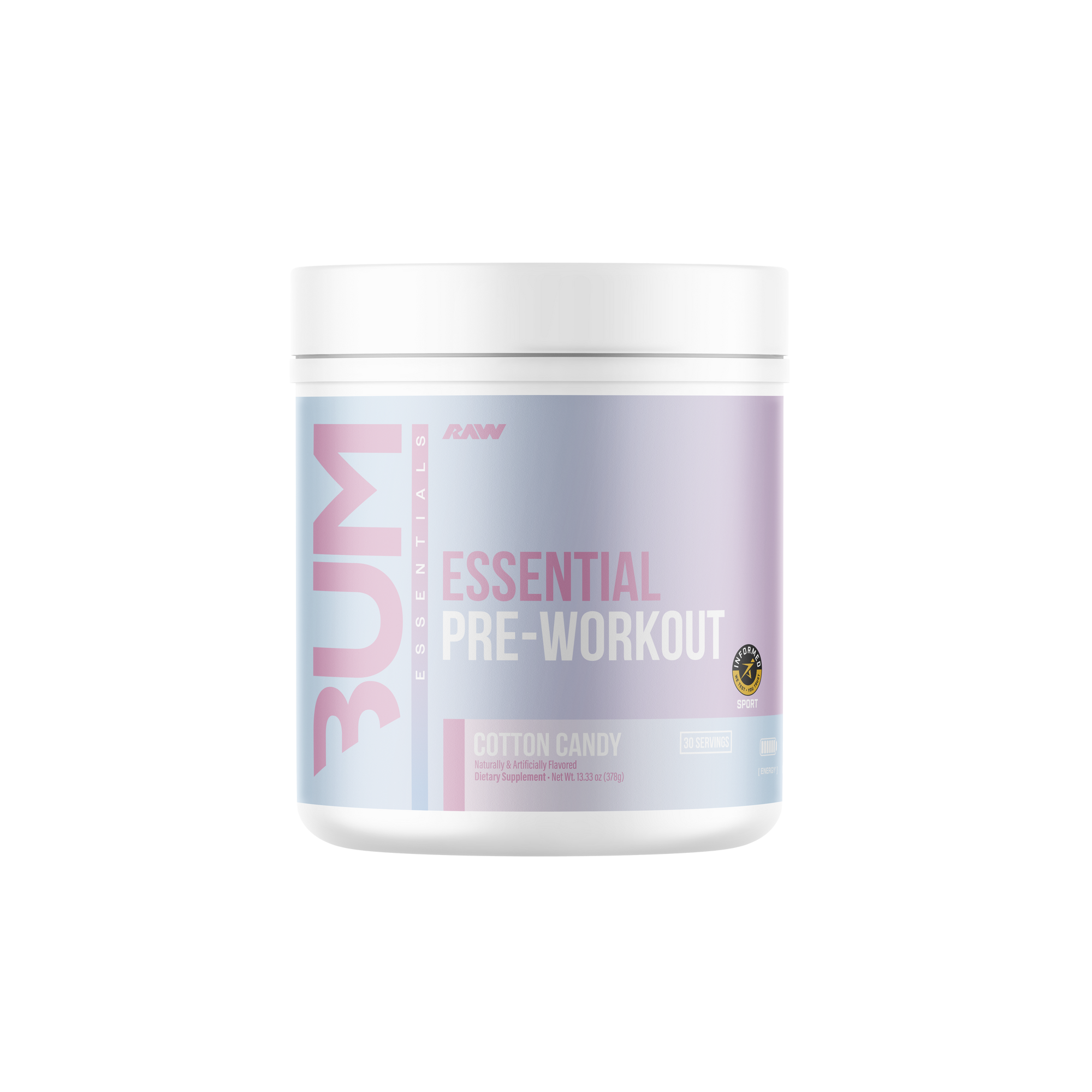 RAW Essential Pre workout - Bemoxie Supplements