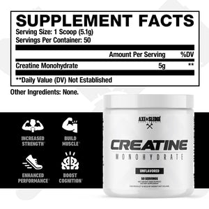 Axe & Sledge Creatine - Bemoxie Supplements
