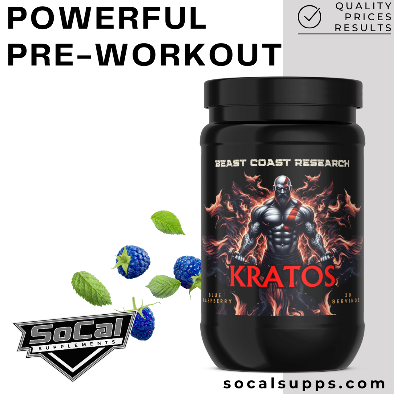 Beast Coast Research Kratos Pre Workout - Bemoxie Supplements