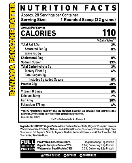 GHOST Vegan Protein - Bemoxie Supplements