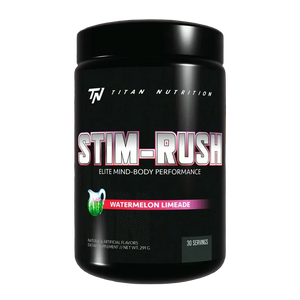 Titan Nutrition Stim-Rush PreWorkout - Bemoxie Supplements