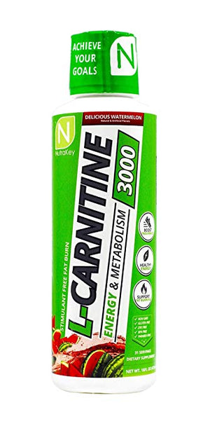 Nutrrakey L-Carnitine 3000 - Bemoxie Supplements
