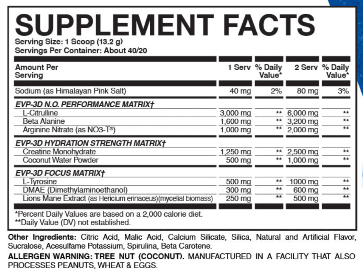EvoGen EVP-3D - Bemoxie Supplements