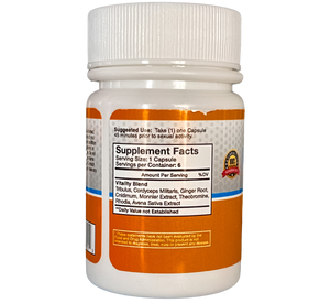 BeMoxie Supplements Vitality