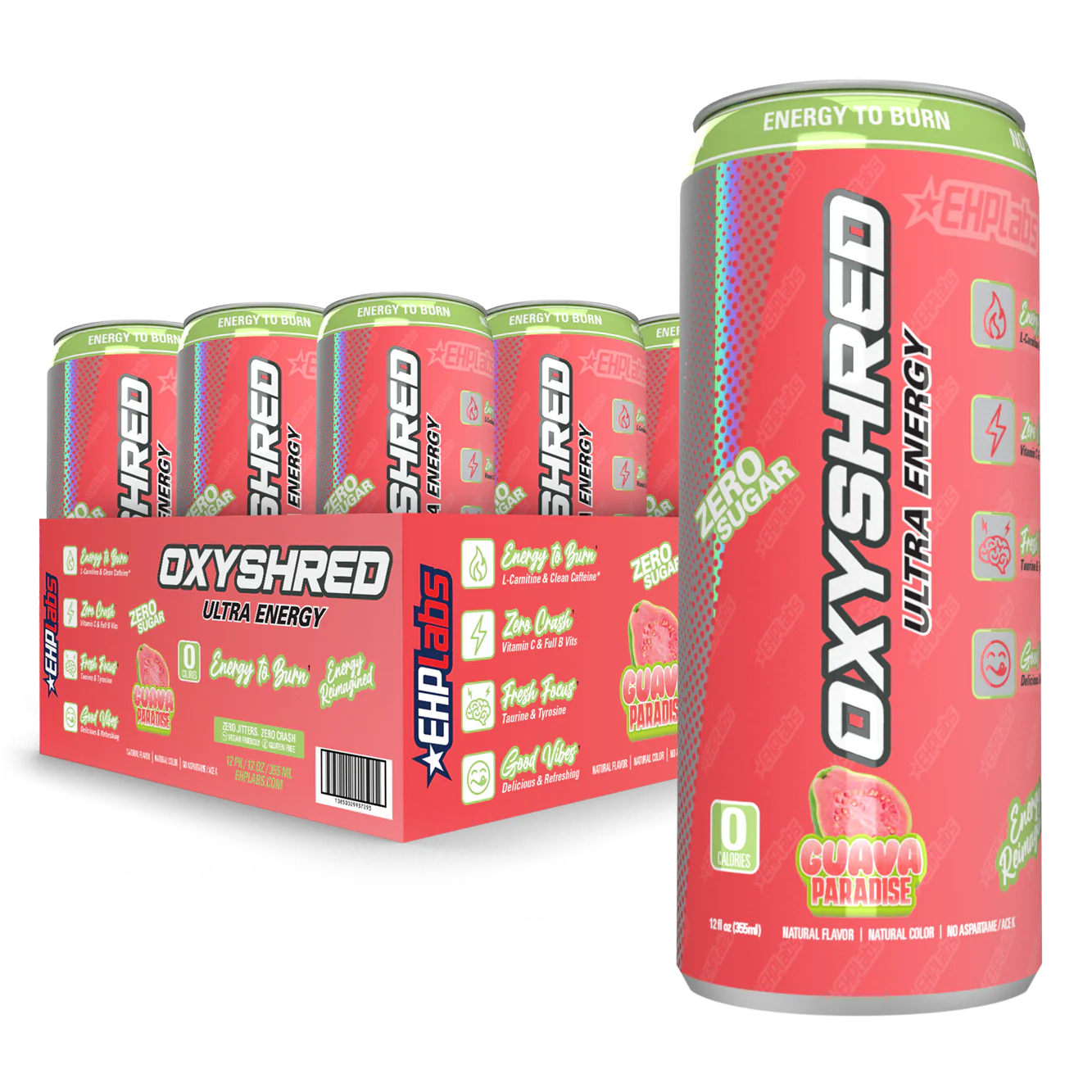 EHP Labs Oxyshred ULTRA energy drink - Bemoxie Supplements