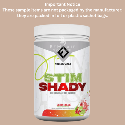 Frenzy Labz Stim Shady Sample (1) - Bemoxie Supplements