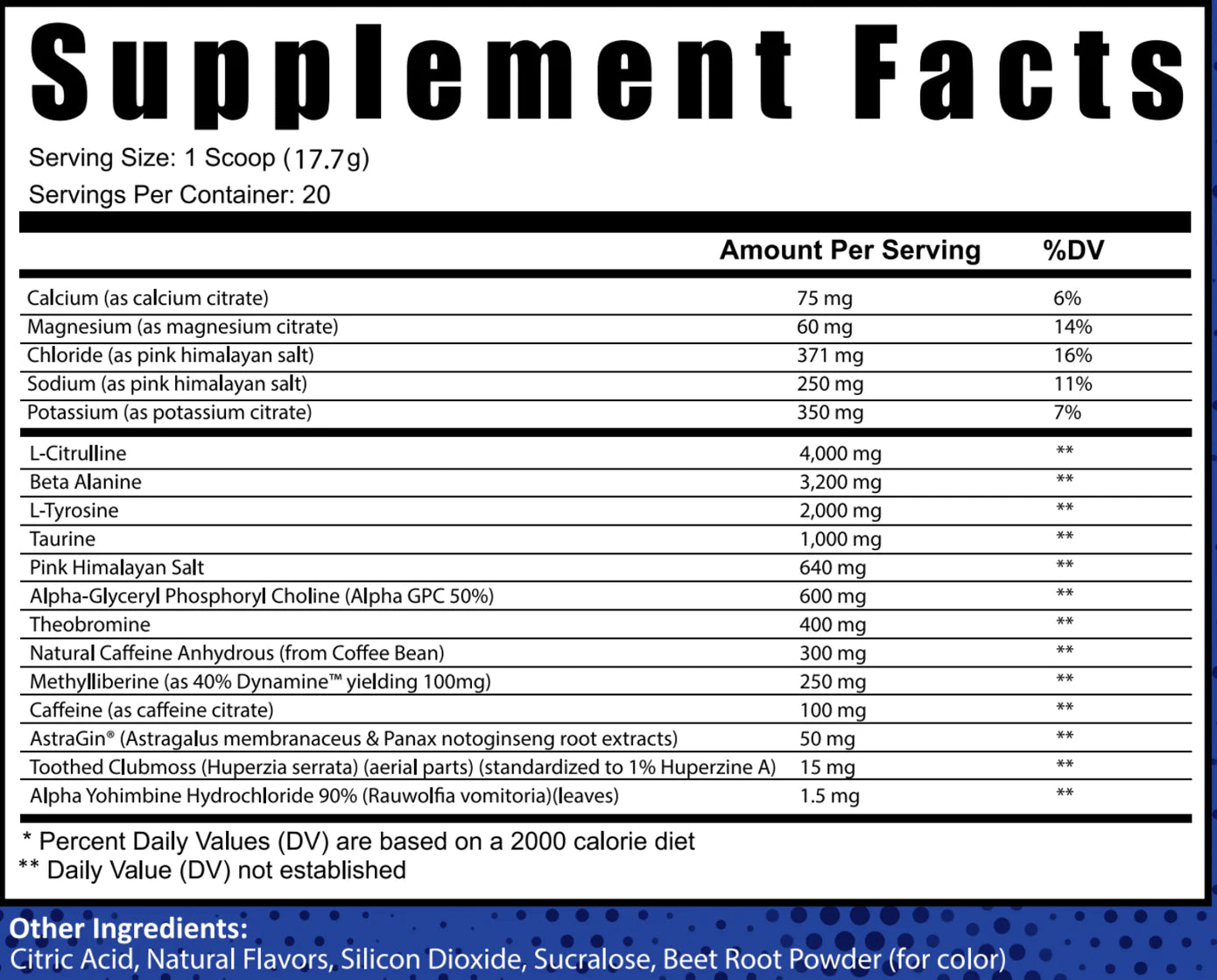 Muscle Force Defiant Unleashed Pre-Workout - Bemoxie Supplements