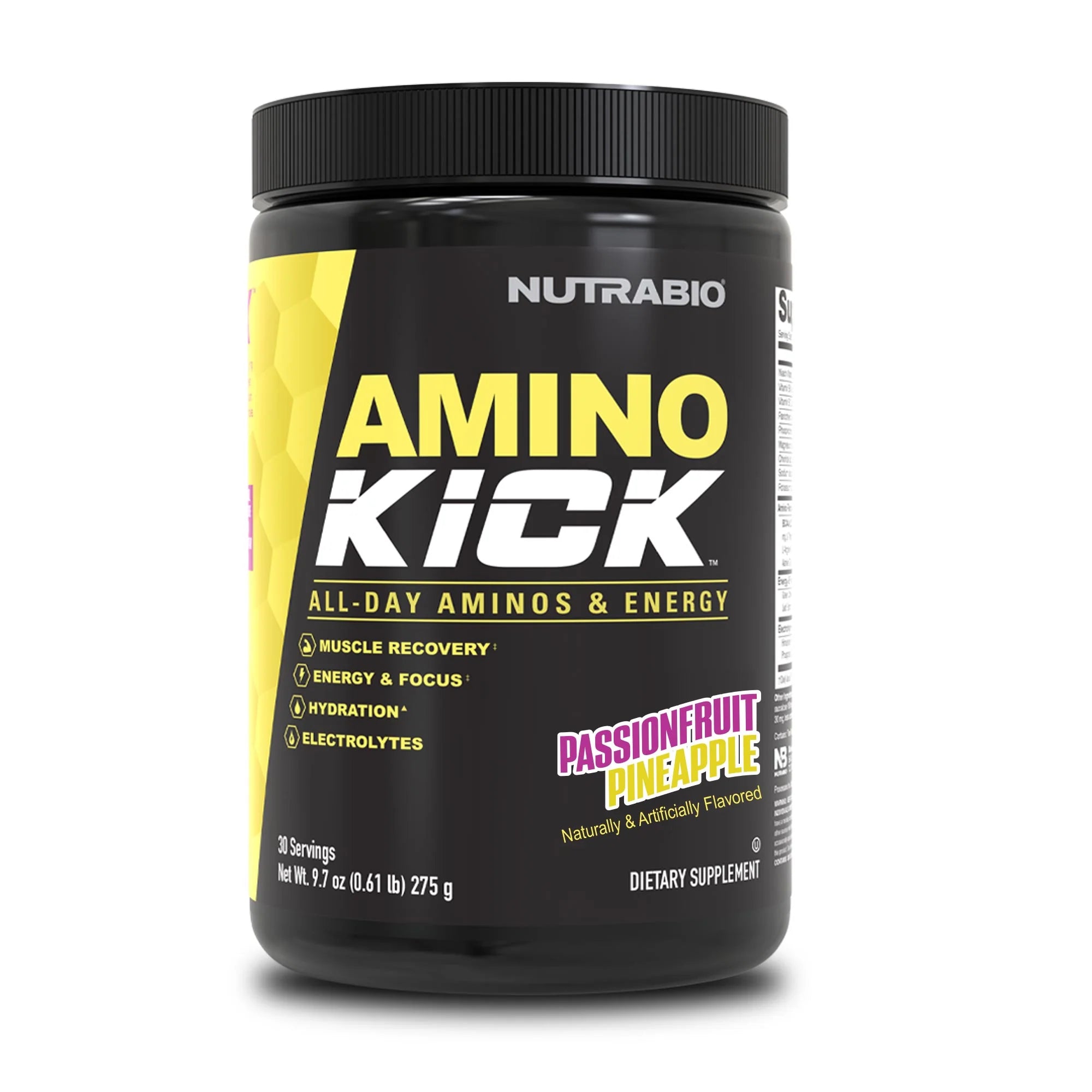 NutraBio Amino Kick - Bemoxie Supplements