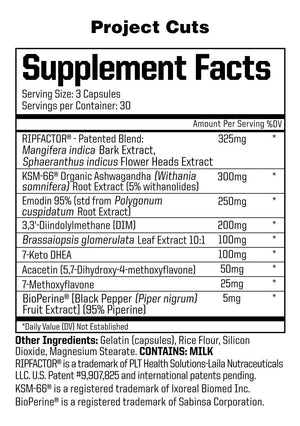 Anabolic Warfare Project Cuts - Bemoxie Supplements