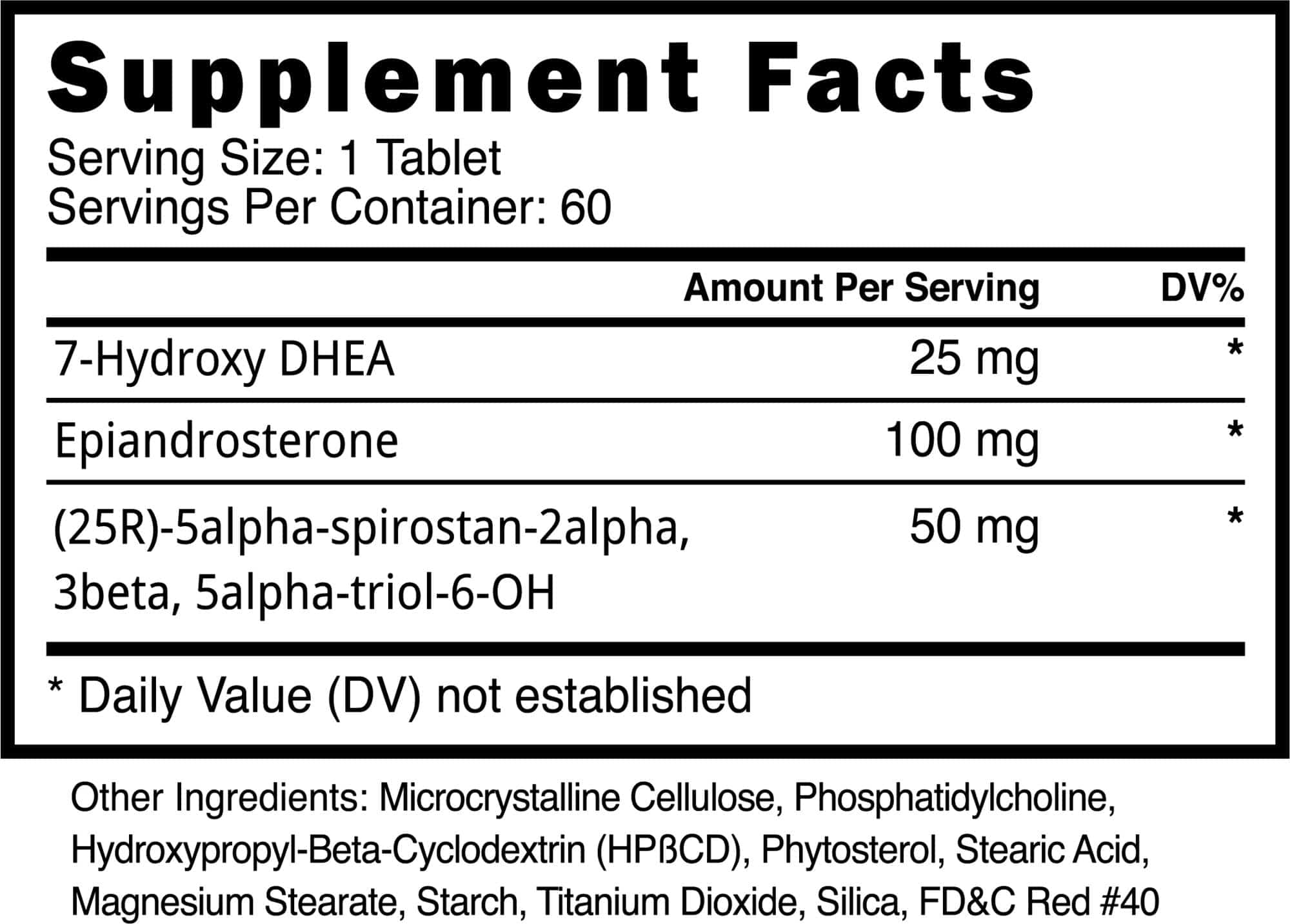 Superstrol-7 - 60 Tablets