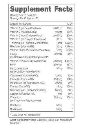 Doe - Multivitamin - Bemoxie Supplements