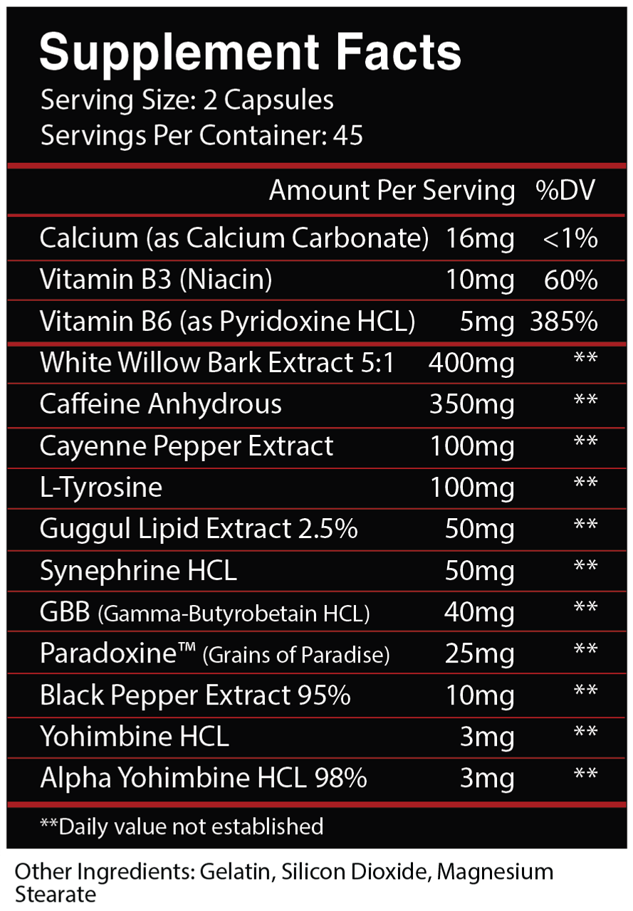 Centurion Labz Legion (V3) | Extreme Fat Burner - Bemoxie Supplements