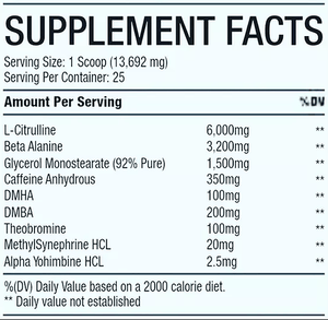 Demolish Pre Workout - Bemoxie Supplements