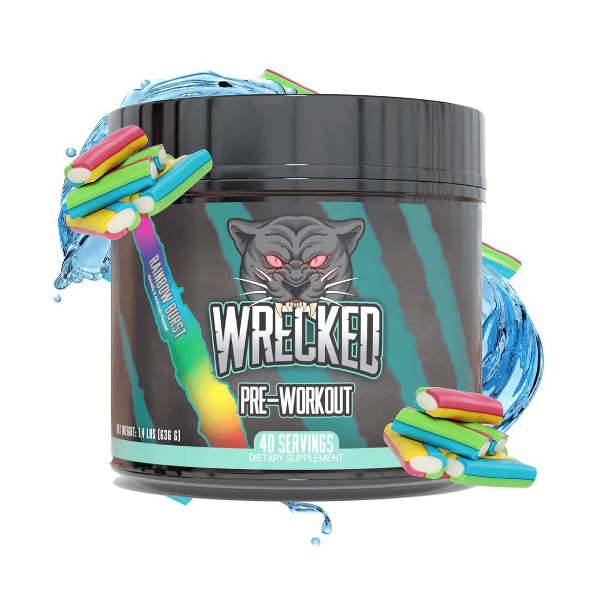 Huge Supplements Wrecked Pre workout - Bemoxie Supplements