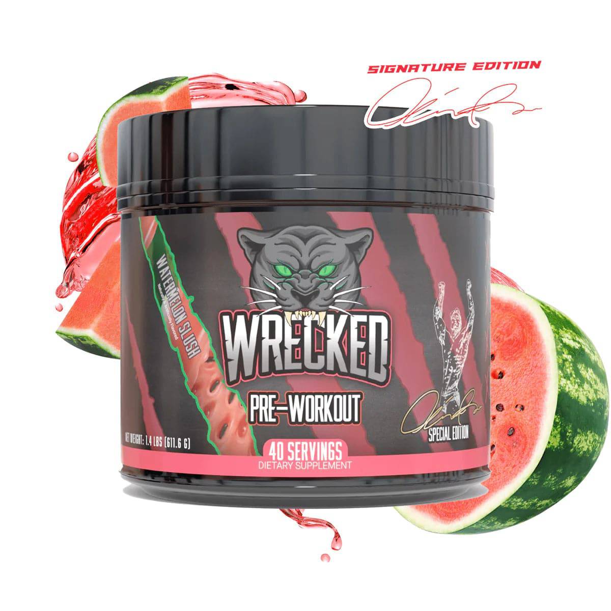 Huge Supplements Wrecked Pre workout- Bemoxie Supplements