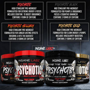 Psychotic Gold - Bemoxie Supplements