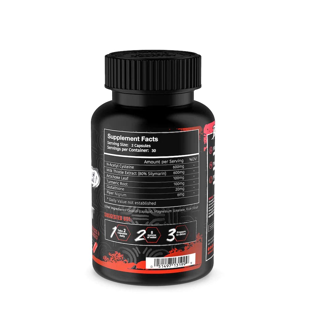 Kaymas Nutrition Detoxed- Liver Support - Bemoxie Supplements