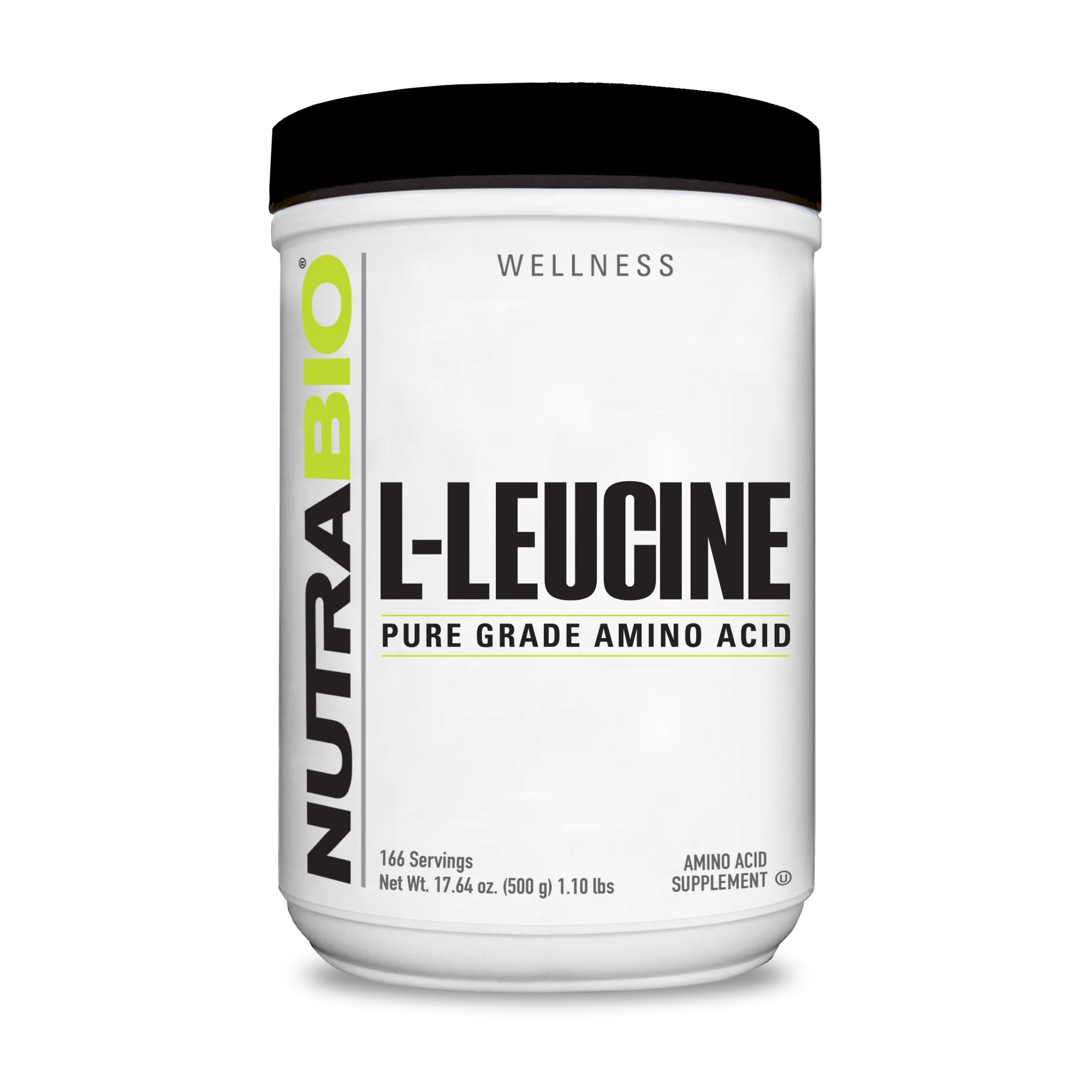 NutraBio L-Leucine - Bemoxie Supplements