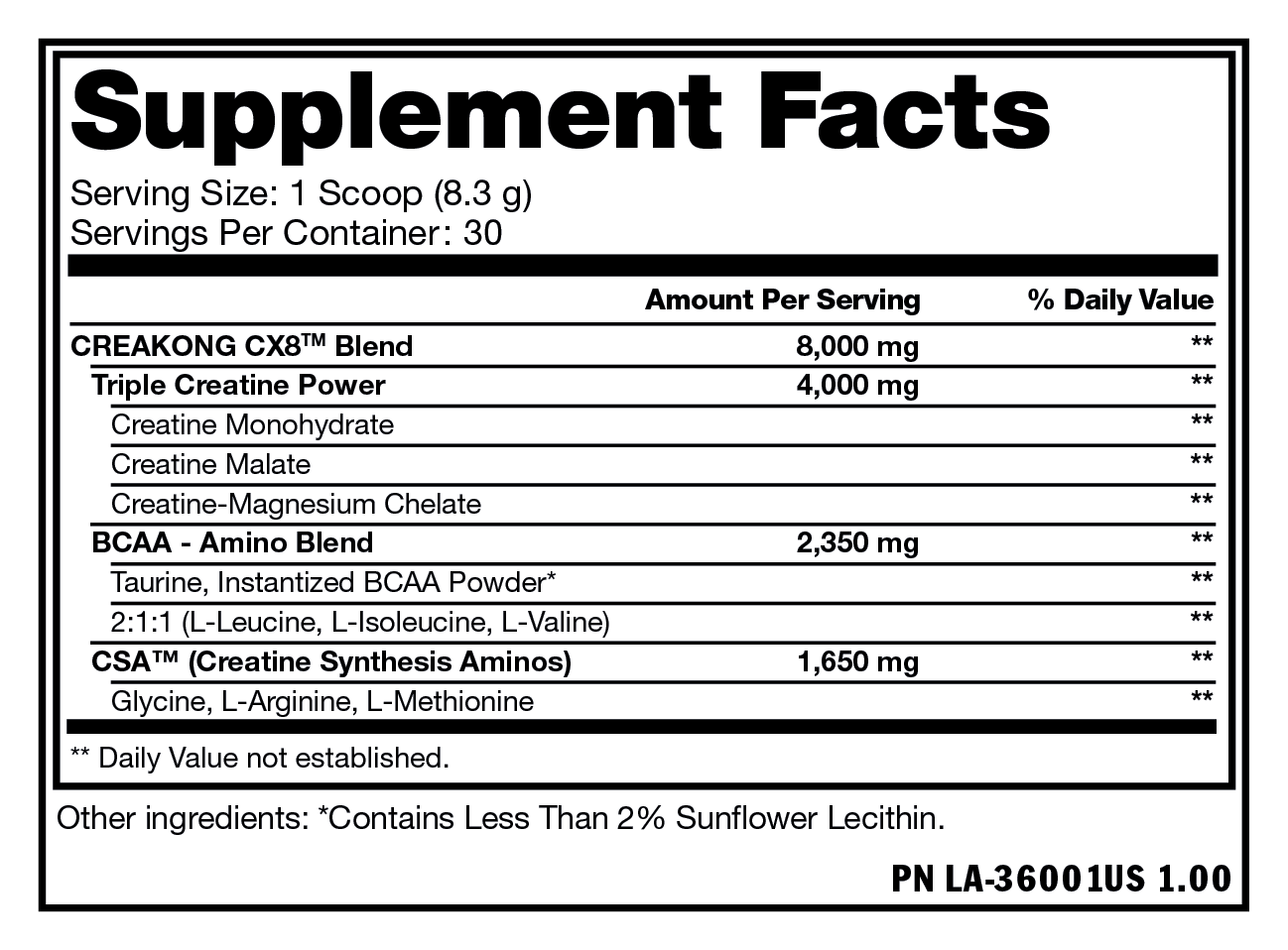 Creakong CX8 - Bemoxie Supplements