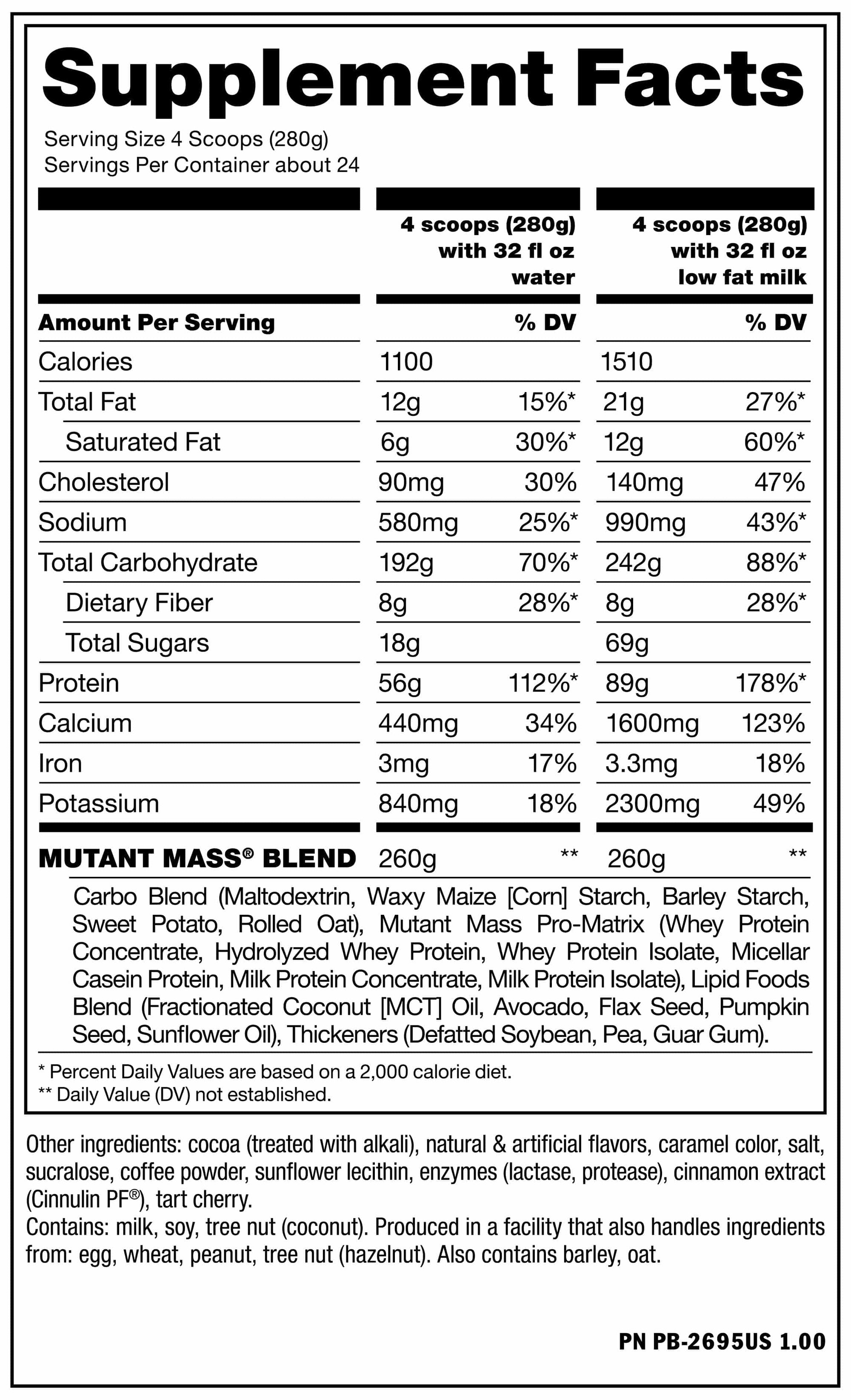 Mutant Mass - Bemoxie Supplements