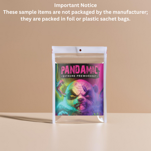 Panda Supplements Pandemic Pre Workout Sample - Bemoxie Supplements