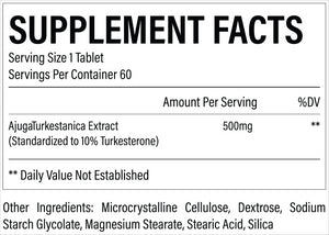 RAW Nutrition Turkesterone - Bemoxie Supplements