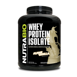 NutraBio Whey Protein Isolate - Bemoxie Supplements