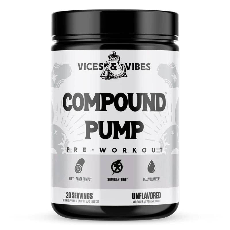 Vices & Vibes Compound Pump- Unflavored (EXP 10/24) Bemoxie Supplements